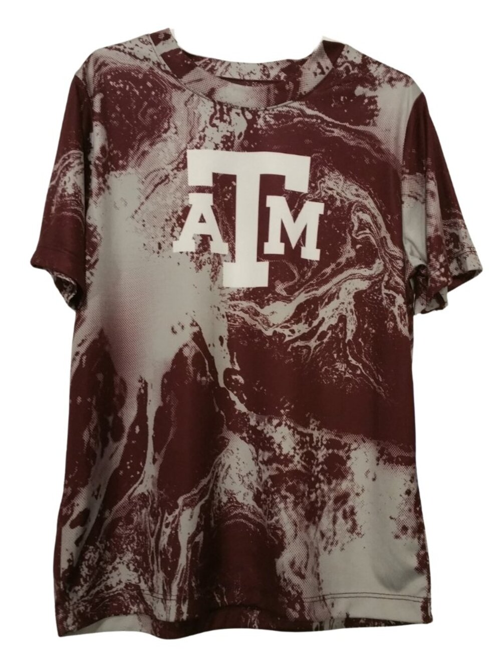 Texas A&M Aggies Gen2 Boys Maroon Graphic T-Shirt Size 7 - NEW
